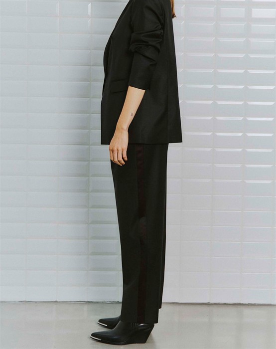 Adele WBL Tailored Tuxedo Bukser - Black